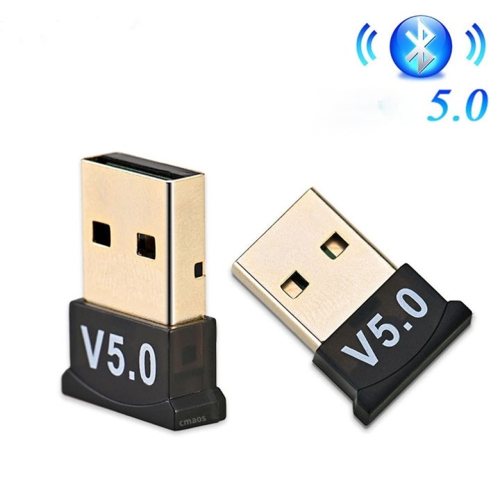 USB Bluetooth 5.0 Adapter Transmitter Bluetooth Receiver Audio Bluetooth Dongle Wireless USB Adapter for Computer PC Laptop c