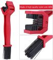 Combo of Chain Cleaner Brush and 15 in 1 Multi-Function Cycle Tools Kit Spoke Wrench Cycling Bicycle Chain Cleaner Brush & Cycle.