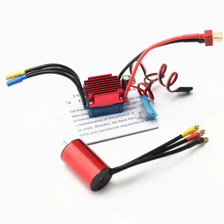 S2838%202838%203200kv%203600kv%203800kv%204500kv%20Brushless%20Motor%20&%2035a%20Brushless%20Esc%20For%201/14%201/16%20Hsp/xas/wltoys%20Rc%20Car%20Truck%20color:3200KV%20-%20Image%204