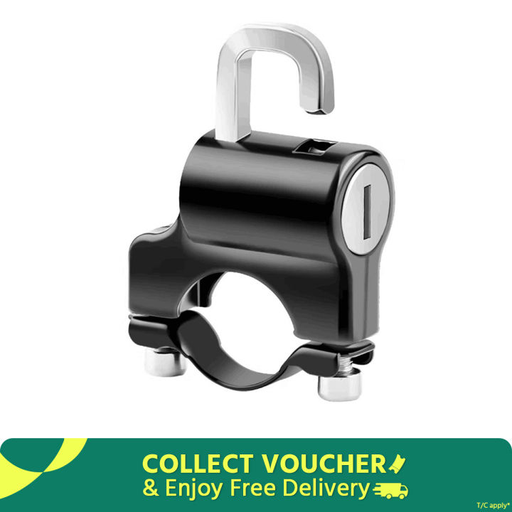 Safeman Multifunctional Helmet Lock – 75cm Stainless Steel Cable, Various Colors