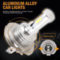 4PCS Mini H7 + H7 Combo LED Headlight Kit Bulbs High Low Beam 240W 52000LM 6000K Kit Super White. 