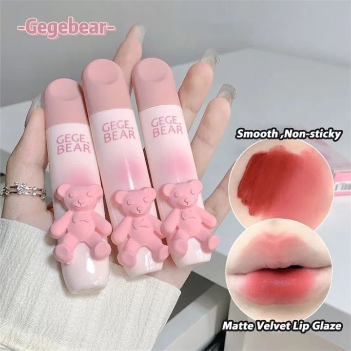 Cute%20Bear%20Matte%20Velvet%20Lip%20Gloss%20Waterproof%20Long%20Lasting%20Non%20Fading%20Matte%20Lipstick%20Silky%20Smooth%20Liquid%20Lipstick%20-%20Image%207