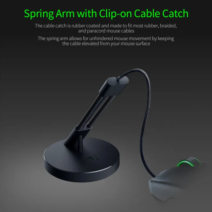 Razer%20Mouse%20Bungee%20V3%20Mouse%20Cable%20Bungee%20Mouse%20Cable%20Organizer%20Compact%20Design%20with%20Spring%20Arm%20Weighted%20Non-slip%20Base%20-%20Image%204