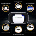 VR G05 Virtual Reality HD Lens 3D VR Glasses Stereo Google Cardboard Headset Helmet For 4.7-6.0 Inches Android IOS Smart Phones.
