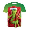 Summer men's T shirt Shrek 3d print funny t-shirts streetwear fashion hop round neck short-sleeved oversized t shirt.