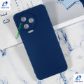 For Infinix Note 12 (2023) / Infinix Note 12 Pro Premium Quality Liquid Silicon Longlasting Using With Camera Protection Phone Case Back Cover.