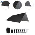 Camping Tarp with Storage Bag Rain Tarp Shelter for Hiking Travel Garden. 