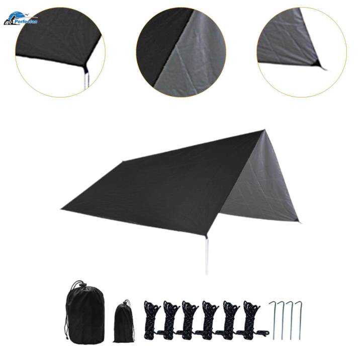 Camping%20Tarp%20with%20Storage%20Bag%20Rain%20Tarp%20Shelter%20for%20Hiking%20Travel%20Garden%20-%20Image%207