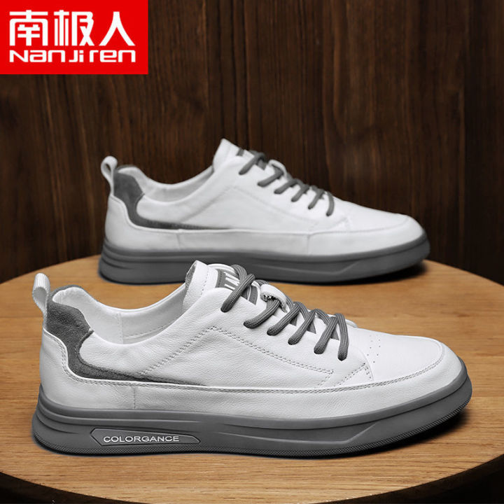 Nanjiren%20Men's%20Shoes2023Spring%20Low-Top%20White%20Shoes%20Men's%20Trendy%20Shoes%20Casual%20Leather%20Shoes%20Summer%20Flat%20Sneakers%20Men%20-%20Image%206