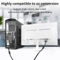DisplayPort DP Male To VGA Female Converter Adapter Cable Display Port DP To VGA Cable For Projector DTV TV HDVD Laptop Cable. 