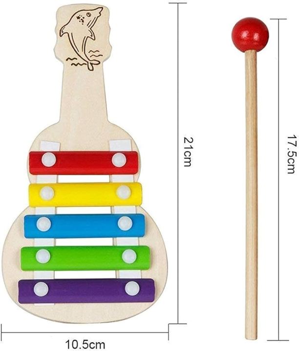 Baby%20Toys%20Kids%20Toys%20Wooden%205-Note%20Xylophone%20Toy%20-%20Image%203