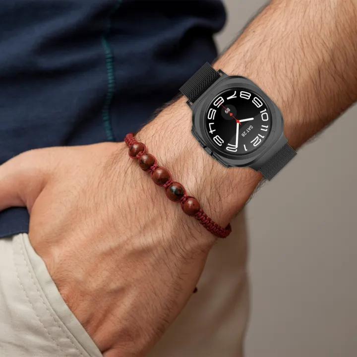 (Just%20a%20strap)%20For%20Samsung%20Galaxy%20Watch%20Ultra%2047mm%20Milan%20Magnetic%20Metal%20Steel%20Watch%20Band%20-%20Image%208
