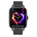 New 1.92inch smart watch bracelet wireless charging hd screen bluetooth call music sports health watch D16-260mah. 