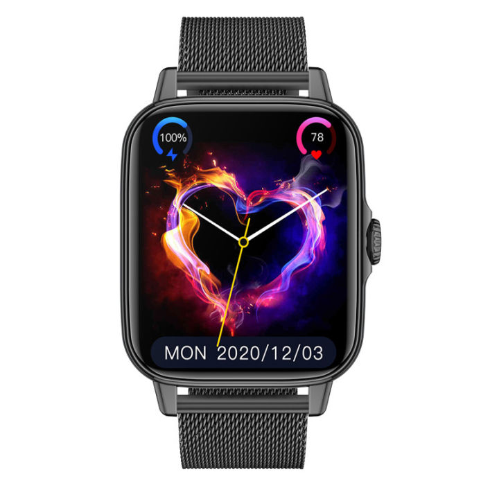 New 1.92inch smart watch bracelet wireless charging hd screen bluetooth call music sports health watch D16-260mah