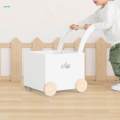 Baby Push Wood Shopping Cart Toy for Child Aged 3 Years Old and above. 