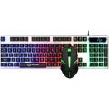 New Universal Wired Usb Gaming Keyboard Mouse Combo - Elevate Your Gaming Experience With Cutting-Edge Gear.