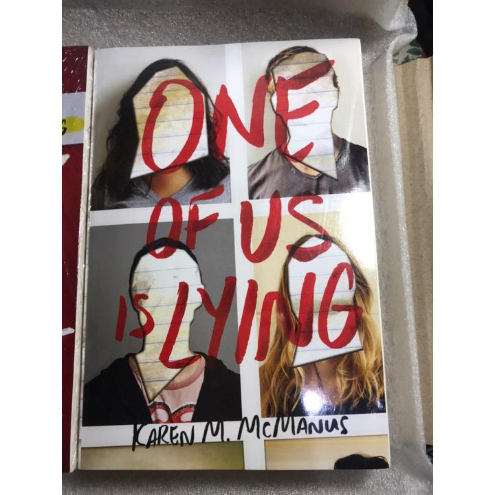 One of Us Is Lying ( One of Us Is Lying #1 ) by Karen M. McManus ( Premium Paper and Matte Covers )