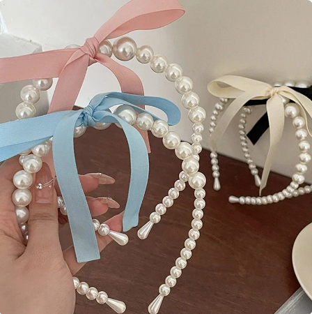 Temperament%20Pearl%20Hair%20Band%20Satin%20Bow%20Ribbon%20Hair%20Hoop%20Headwear%20for%20Women%20Jewellery%20Accessories%20-%20Image%206