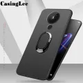 Protect Cover For Nokia 5.3 Soft matte Case full Protector Shockproof Car Magnetic Holder Ring Back Cover Nokia 5.3 Phone Cases. 