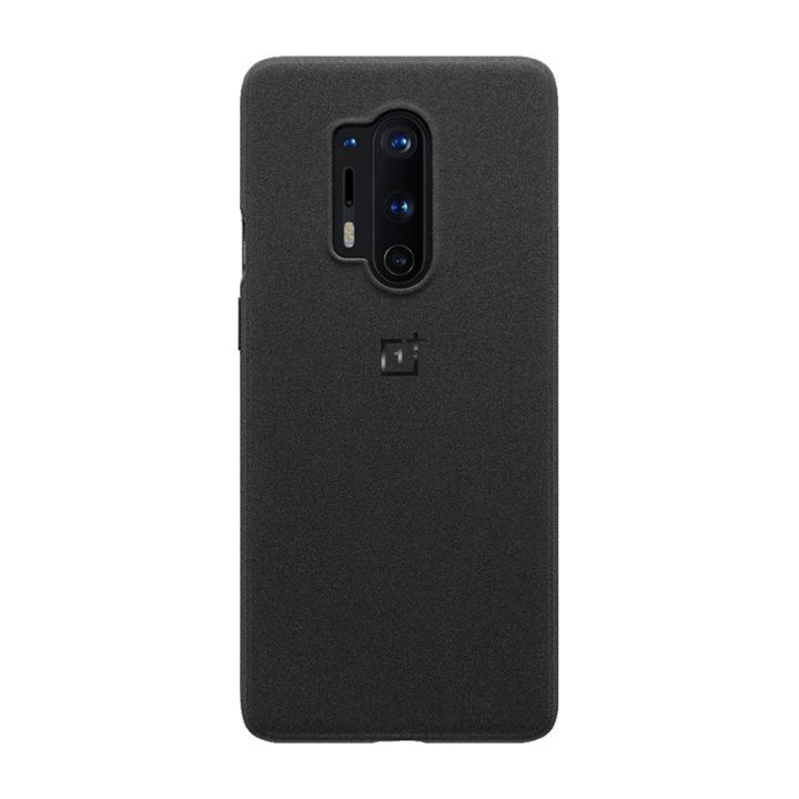 OnePlus 8 Pro Sandstone Bumper Case – Black Phone1059