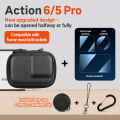 DJI Osmo Action 6/5 Pro/4/3 Shadow stone Camera Bag Set | Sports & Action Camera Cosmetics Bag Accessories | DJI Osmo Action Camera Bag Set | DJI Osmo Action Camera Cover Set.