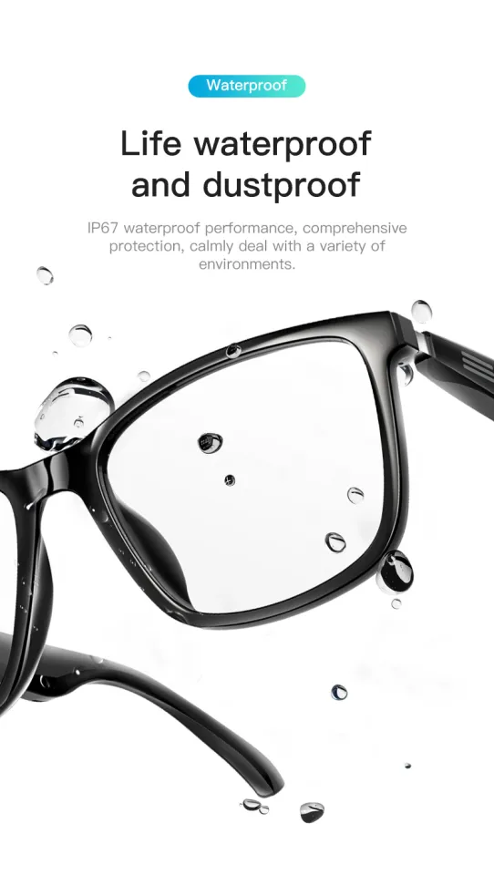 High Quality Wearable Sunglasses MP3 Audio Wireless Smart Glasses