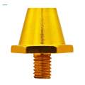 12x Football Shoe Spikes Soccer Studs for Sports Competition Indoor Outdoor Gold 11mm 13mm. 