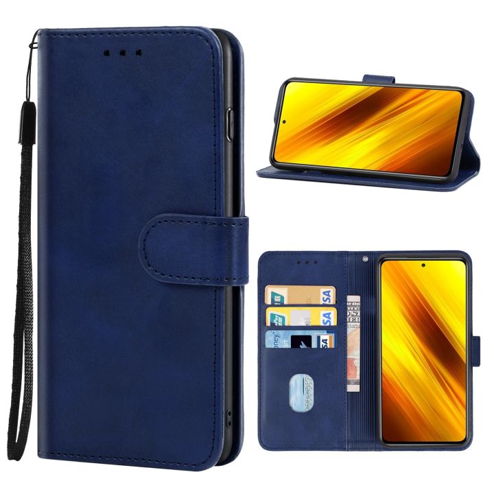 Leather Phone Case For Xiaomi Poco X3 NFC Poco X3 Poco X3 Pro