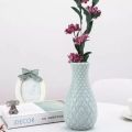 Nordic style diamond pattern vase fake plastic flower vase pot home decoration( 1psc) - Flower Vase.