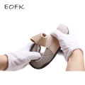 EOFK Rhinestone Summer Women Slippers Flip Flops Crystal Diamond Bling Beach Comfort Casual Fitflop Flat Slides Sandals Woman.