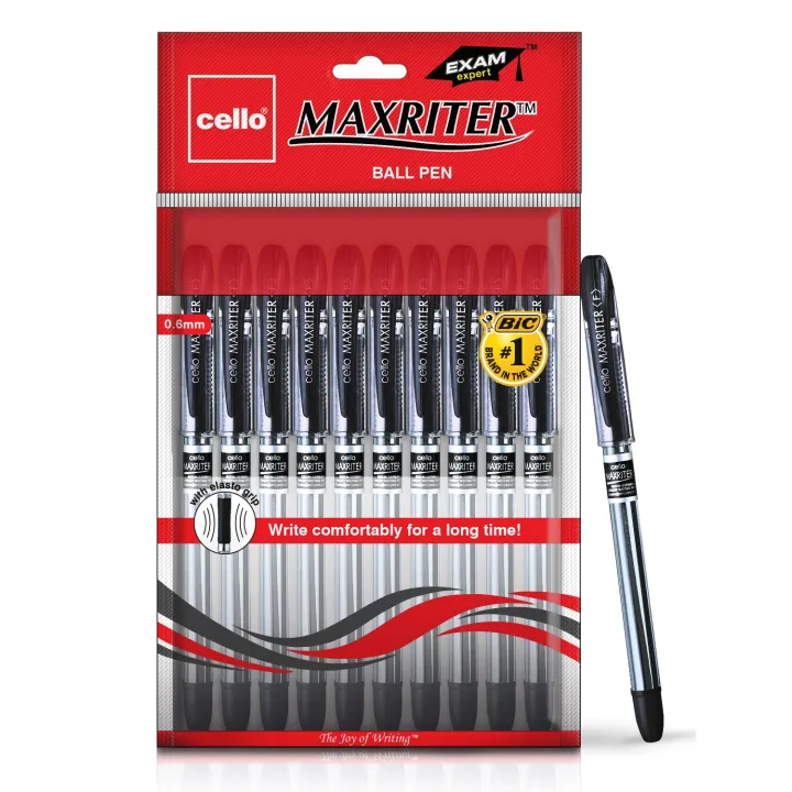 Doms%20Fusion%20Pencil%2010%20Pcs%20&%20Cello%20Maxriter%20Ball%20Pen%20Set%20(Pack%20Of%2010%20Pens%20-%20Black)%20Lightweight%20Ball%20Pens%20For%20Pressure%20Free%20&%20Fin%20-%20Image%204