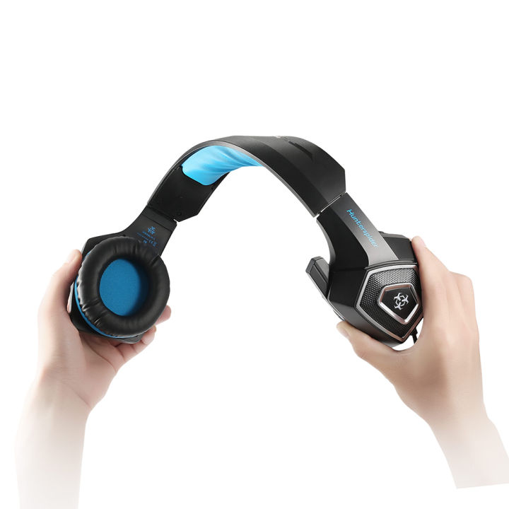 HUNTERSPIDER%20V1%20Gaming%20Headset%20Stereo%20Bass%20Heaphone%20With%20Mic%20LED%20Light%20for%20PS4%20Xbox%20-%20Image%204