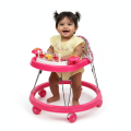 Adjustable Baby Walker with Play Panel for 6-12 Months, Durable Infant Activity Center. 