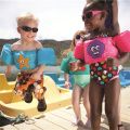 QQMALL Baby Swim Rings Cartoon Swimming Equipment Float Arm Sleeve Life Buoy Buoyancy Vest Floating Pool Safety Life Vest. 