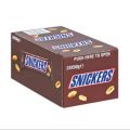 SNICKERS Peanut Filled Chocolates, 50g Each 24 pcs Box. 