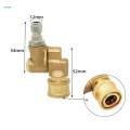180 High Pressure Rotating Nozzle Head Head Quick Connect Heavy Duty Nozzle Head Tip Sprayer Head. 