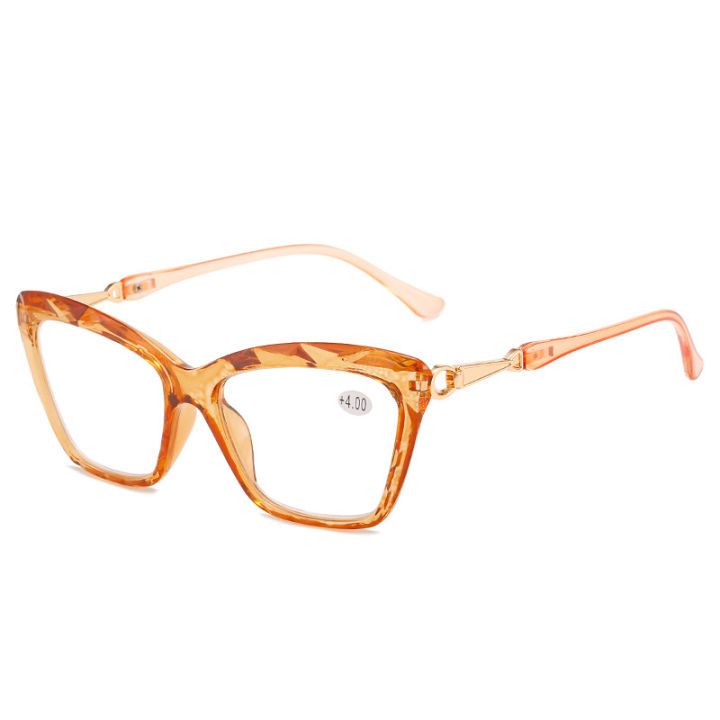 New%20Cat%20Eye%20Reading%20Glasses%20Transparent%20Diamond%20Rimmed%20Fashion%20HD%20Resin%20Foreign%20Trade%20Reading%20Glasses%20Cross-Border%20Presbyopic%20Wholesale%20-%20Image%204