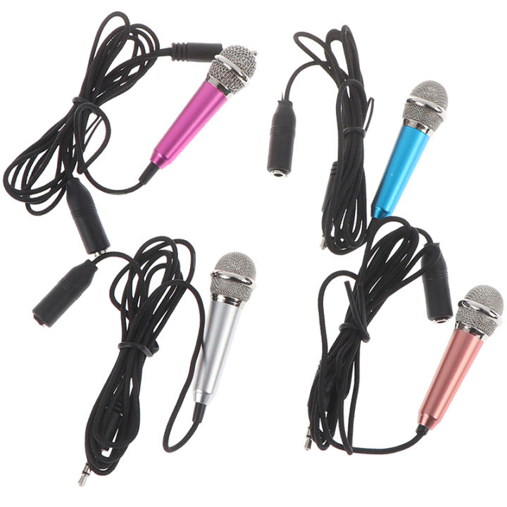 Portable%203.5mm%20Stereo%20Studio%20Mic%20KTV%20Karaoke%20Mini%20Microphone%20For%20Cell%20Phone%20PC%20Fullhouse%20-%20Image%203
