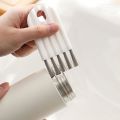 Soft Bristles Household Cleaning Tools Durable Cup Lid Feeding Bottle Cleaning Brush.