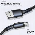 USB C Cable Type C Charging Cable for iPhone 15 Pro Max Huawei Samsung S21 S22 3A Quick Charge 3.0 USB Type C Fast Charger 3m.
