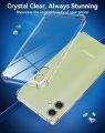 For Samsung Galaxy A06 Flexible Clear Transparent Soft TPU Back Case Cover.