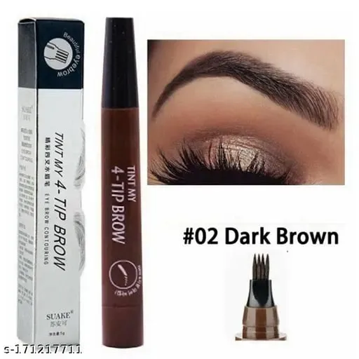 TINT%20MY%204-TIP%20BROW%20Liquid%20Eyebrow%20Pencil%20Waterproof%20-#02%20DARK%20BROWN%20-%20Image%202