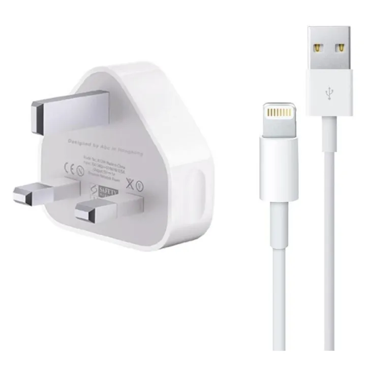 Charger DC 5V/1A 5W USB Power Adaptor Lightning To USB cable