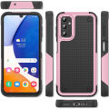 lthmy for Samsung Galaxy A14 5G Phone Case Heavy Duty Hybrid 2 in 1 Hard PC Soft TPU Shockproof Case.