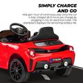 GoodLuck Baybee Electric Ride on Car for Kids with Rechargeable Battery,Music,Lights Baby Toy Car with R/C Jeep Racing Car Battery Operated Ride on Motor Car for Kids (Ferra Red). 