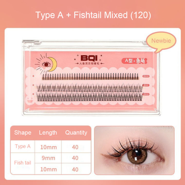 False%20Eyelashes%20Natural%20Single-cluster%20Eyelashes%203d%20Mink%20Lashes%20Soft%20Eyelash%20Extension%20Makeup%20Kit%20-%20Image%204