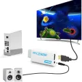 【DIV MALL】(NEW)1pc Wii to HDMI adapter 2hdmi full HD Converter audio output adapter for PC HDTV higho. 