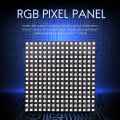WS2812B LED RGB Flexible Pixel Panel 16X16 Individually Addressable Panel Light LED Module Matrix Screen. 