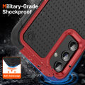 lthmy for Samsung Galaxy A14 5G Phone Case Heavy Duty Hybrid 2 in 1 Hard PC Soft TPU Shockproof Case.