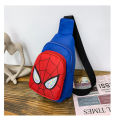 Air Backpack Wholesale Money Chest Bag Chao Fan Yang Crossbody Bag Boy Zero Kids Bag Cute Cartoon Spider-Man One Shoulder. 